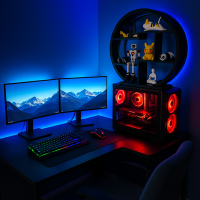 Round Geometric Wall Decor Shelf –Wall organizer| IndecorBD_img_1