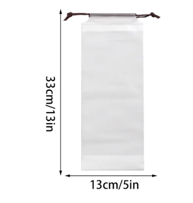 03 Pcs Drawstring Water proof Bag for Umbrella Translucent Umbrella Storage Bag Reusabl Umbrella Cover Pouch_img_1