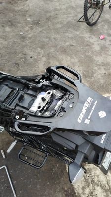 Premium Back Carrier With Handle For Gixxer Monoton_img_2