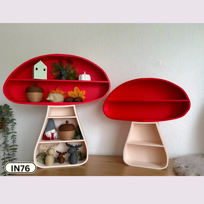 Pilz Regal Mushroom Shelf – Wall Decor Display | IndecorBD_img_1