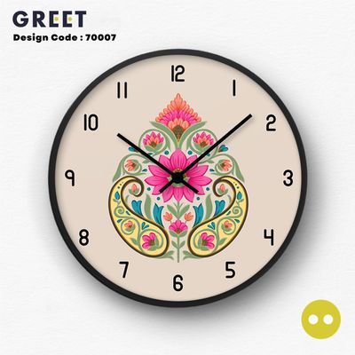 Betel Leaf Artistic Bengali Wall Clock_img_0