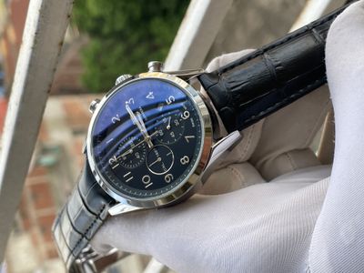 Tag Heuer Black Belt Black Dial Number Digit_img_0