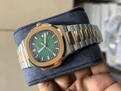 PATEK AUTO TWO TONE ROSE GOLD GRADIANT GREEN DIAL OFFER_img_0