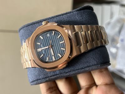 PATEK AUTO ROSE GOLD CASE NAVY BLUE DIAL OFFER_img_0