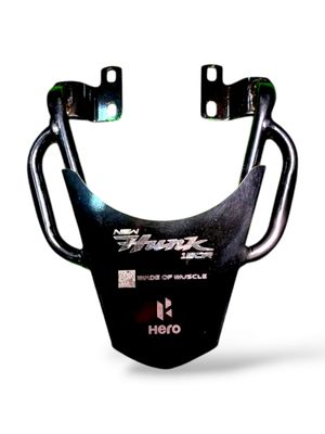Premium Back Carrier With Handle For Hero Hunk 150R ABS_img_0