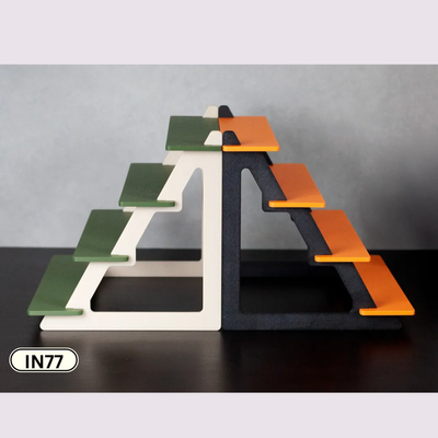 4-Shelf Display Stand – Desk Organizer for Decor, Toys & Prints | IndecorBD_img_1