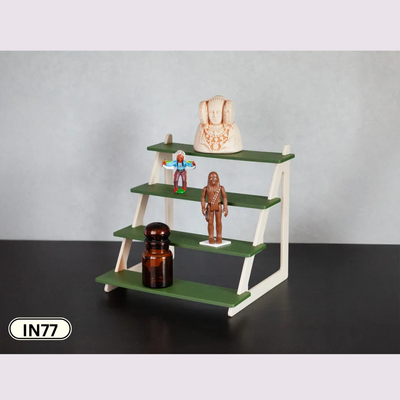 4-Shelf Display Stand – Desk Organizer for Decor, Toys & Prints | IndecorBD_img_3