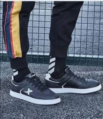 FEXMART "X" Sneakers (Black)(ADS-50)_img_3