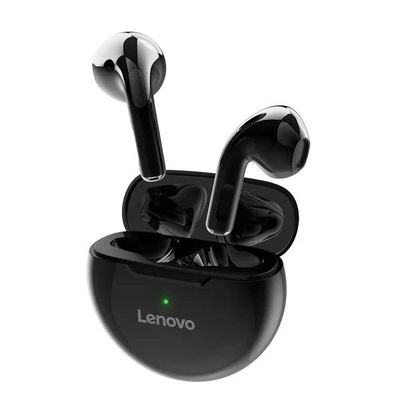Lenovo HT38 True Wireless Bluetooth Earbuds – Black Color_img_1