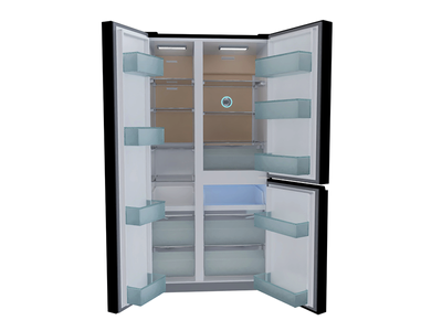 Jamuna 608L Refrigerator JS-TD-9S6J800-DDCD Black_img_3