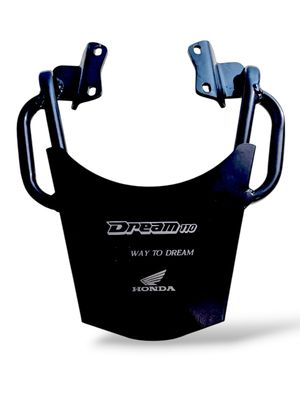 Premium Back Carrier With Handle For Honda Dream 110 & Dream neo_img_0