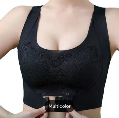 3pcs (Delivery Free ) Chinese PushUp bra Ice silk fabric_img_7