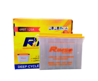 Rimso 6 RBT 125AH Tubular IPS/UPS Battery_img_0