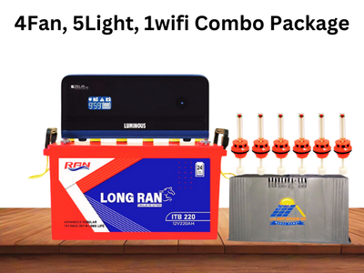 4-Fan 5-Light Combo Package Home IPS / UPS inverter_img_1