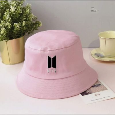 BTS Logo Hat-Pink_img_0