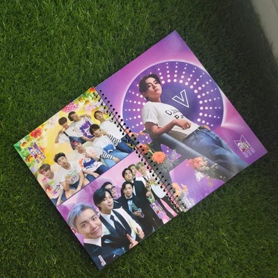 Large Notebook-V Purple & Double OT7_img_0