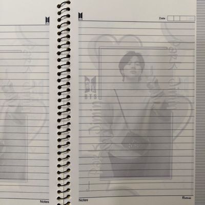 Large Notebook-V Purple & Double OT7_img_1