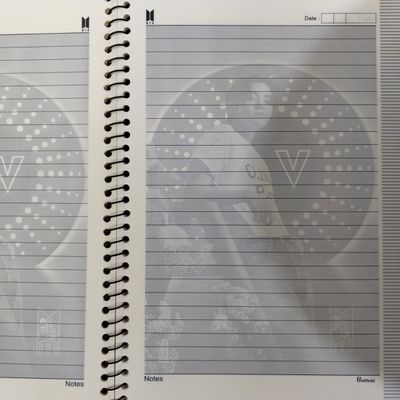 Large Notebook-V Purple & Double OT7_img_3
