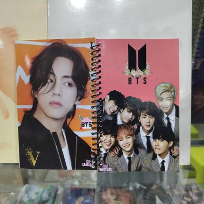 Small Notebook-BTS Pink & V Butter_img_0
