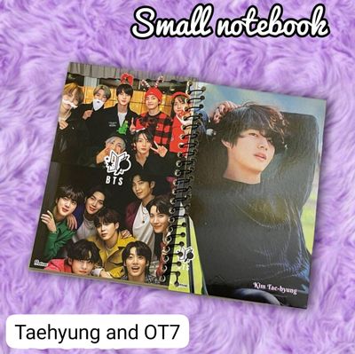 Small Notebook-Taehyung Black & OT7 Black_img_0