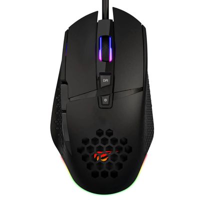 Havit HV-MS1022 RGB LED Honeycomb Design 8 Buttons Gaming Mouse_img_0
