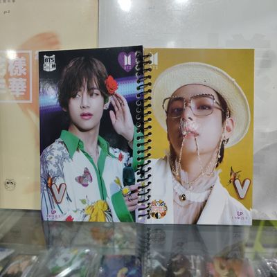 Small Notebook-Taehyung (V) Yellow & Green Dress_img_0