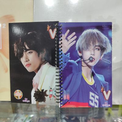 Small Notebook-Taehyung (V) Blue & Black_img_0