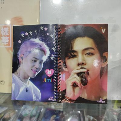 Small Notebook-Taehyung (V) Mike & Jimin Blue_img_0