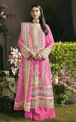 Semi –Embroidery & Sequence Work Party dress_img_0