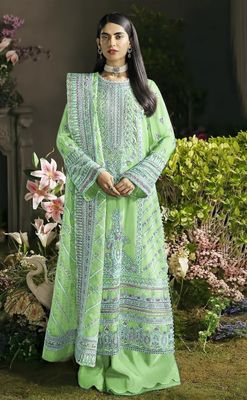 Semi –Embroidery & Sequence Work Party dress_img_2