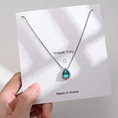 Green Stone Wearing Necklace_img_2