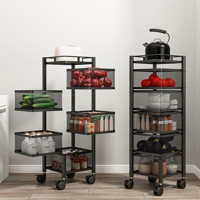 5 Layer Square Shape Kitchen Rack_img_1