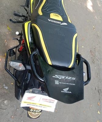 Premium Back Carrier With Handle For Honda SP-125_img_2