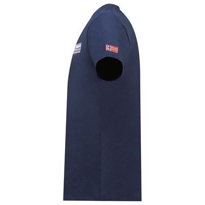 T-Shirt Men Short Sleeve with Navy Flag_img_2