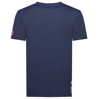 T-Shirt Men Short Sleeve with Navy Flag_img_3