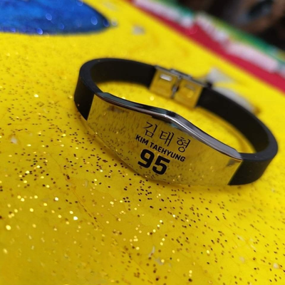 Black Belt Watch Style Bracelet-Taehyung (V)_img_0