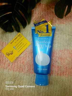 Shiseido - Senka Perfect Whip Cleansing Foam (facewash)- 120g