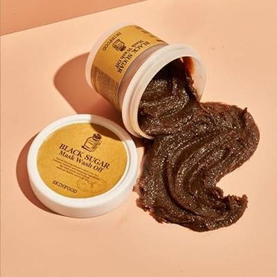 Skinfood Black Sugar Mask Wash Off 120g_img_1