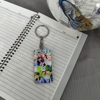 BTS Circle Keyring-Green OT7_img_0