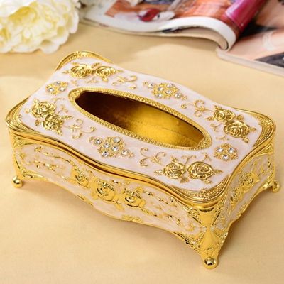 ফাইবার প্লাস্টিকের লাক্সারি টিস্যু বক্স-Luxury E Style Tissue Box_img_0