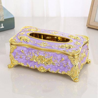 ফাইবার প্লাস্টিকের লাক্সারি টিস্যু বক্স-Luxury E Style Tissue Box_img_3