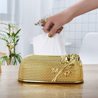 ফাইবার প্লাস্টিকের লাক্সারি টিস্যু বক্স-Luxury E Style Tissue Box-#2_img_1