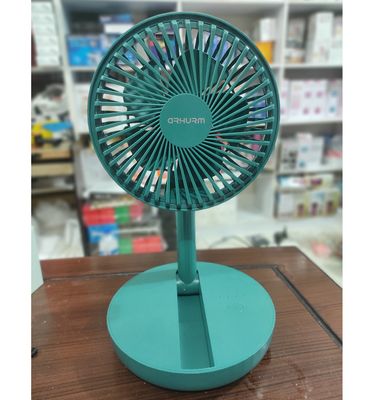 Rechargeable 5-inches Folding fan HCZ21 Green colour_img_2