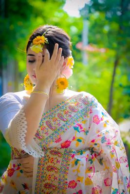 স্ক্রিন প্রিন্ট হাফ সিল্ক শাড়ি_img_3
