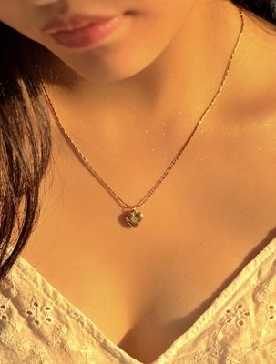 Corrine heart shaped pendant necklace_img_0