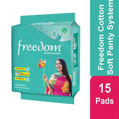 Freedom Cotton Soft Panty System 15 pads_img_0