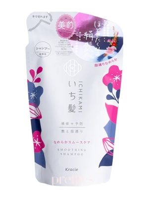Kracie ICHIKAMI Hair Care Smoothing Shampoo Cuticle Smooth 363ml_img_0