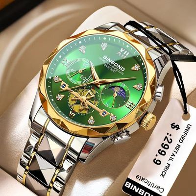 BINBOND B1236 Brand Fashion Tourbillon Dial Quartz Watches_img_5