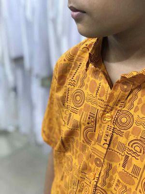 Boys Summer Printed Half Shirt | Traditional Style_img_0