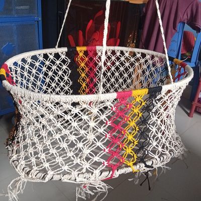 বাচ্চাদের সুতার তৈরি  দোলনা- Dolna Baby Cardel Mixed Jute Up To 30Kg For Children'S_img_3